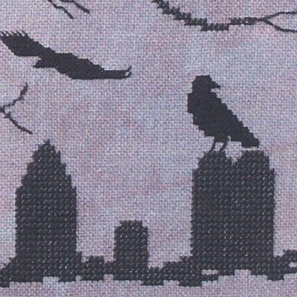 "The Mourning Tree" Cross Stitch Pattern - SWW-105 picture