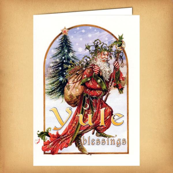 Yule Herne Yule Card - CRD-BY14 picture