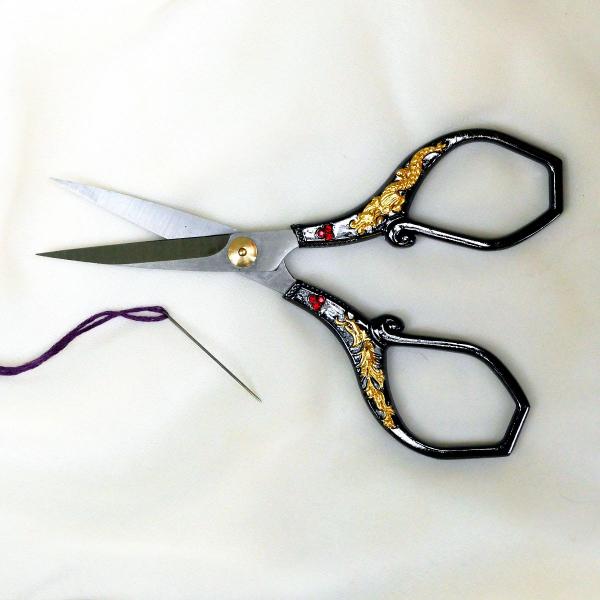 Phoenix and Dragon Embroidery Scissors - SEW-103 picture