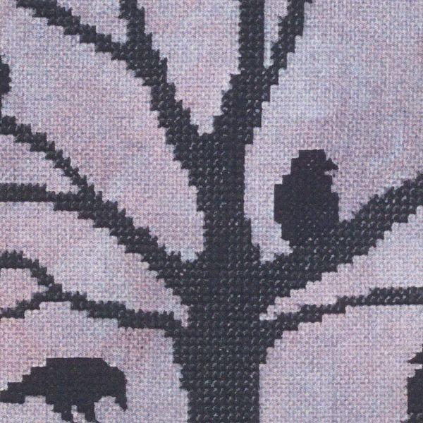 "The Mourning Tree" Cross Stitch Pattern - SWW-105 picture