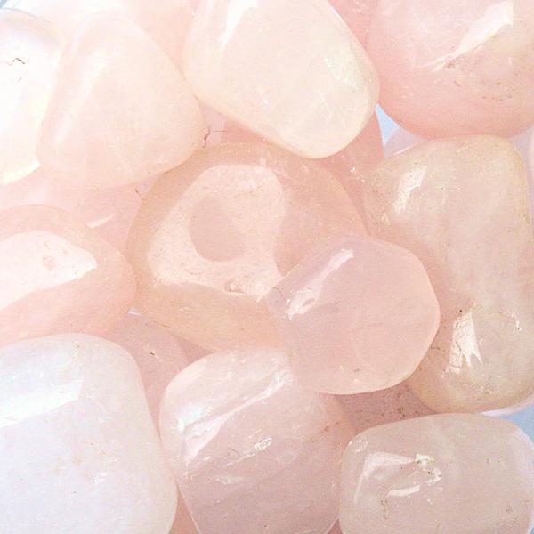 Rose Quartz Tumbled Gemstones - CRY-RQZ