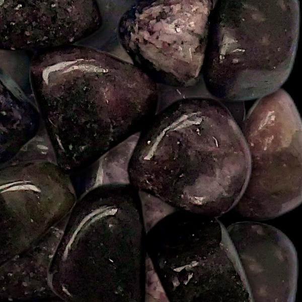 Tumbled Lepidolite Gemstones - CRY-LEP