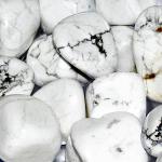 Howlite Tumbled Gemstones - CRY-HOW