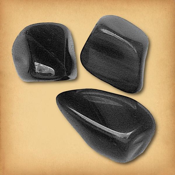 Obsidian Tumbled Gemstones - CRY-OBS picture