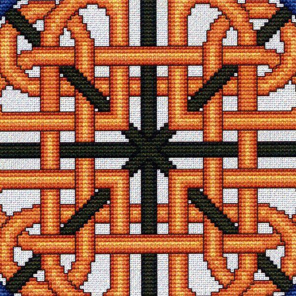 Aegishjalmr, Viking Rune Cross Stitch Pattern - SIA-061 picture