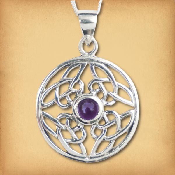 Silver Celtic Harmony Pendant - PSS-482