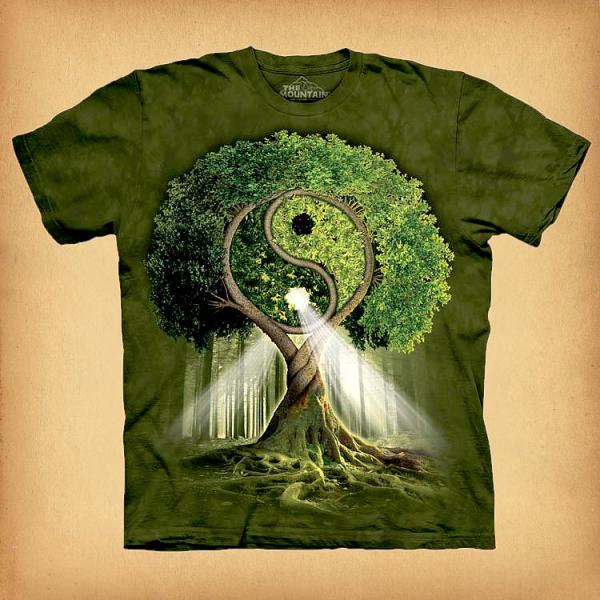 Yin/Yang Tree T-Shirt - TS-3209 picture