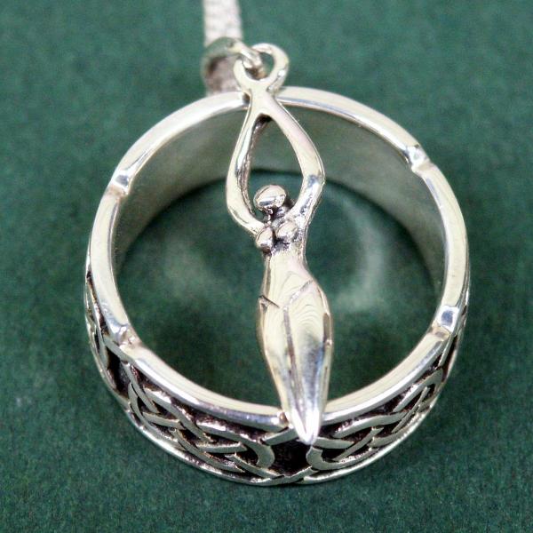 Silver Goddess Pendant - PSS-1520 picture