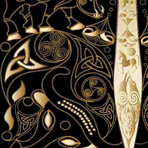 Warrior Cross Stitch Pattern - SHD-112 picture