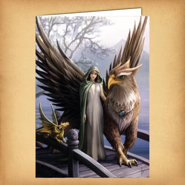 Realm of Tranquility Greeting Card - CRD-AN70