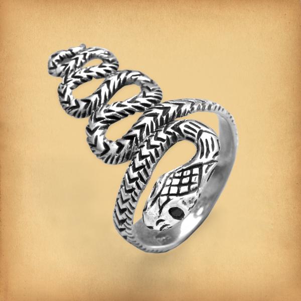 Silver Snake Ring - RSS-2400
