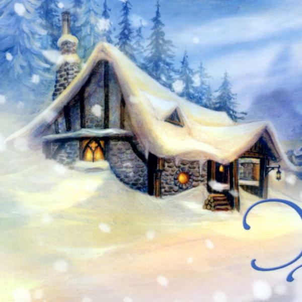 Snow Bringer Yule Card - CRD-BY22 picture