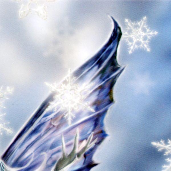 Snowflake Fairy Yule Card - CRD-AN10 picture