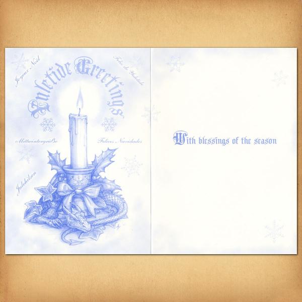 Spirit of Yule Card - CRD-AN09 picture