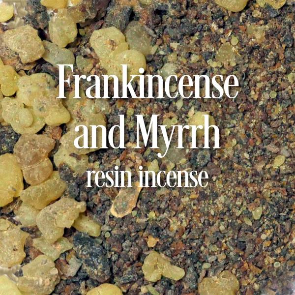 Frankincense and Myrrh Resin Incense - INC-R01