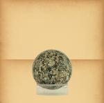 Polished Gray Speckled Granite Sphere - GMS-001