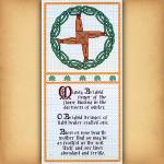 Brighid's Blessing Cross Stitch Pattern - SIA-582