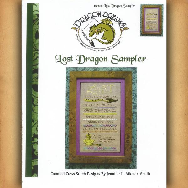 Lost Dragon Sampler Cross Stitch Pattern - SDD-095 picture