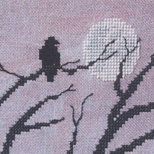 "The Mourning Tree" Cross Stitch Pattern - SWW-105 picture