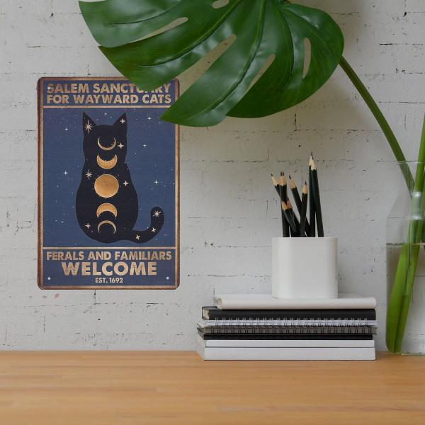 Wayward Cats Tin Sign - TIN-A015 picture