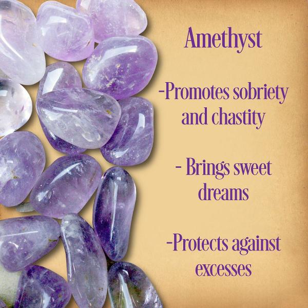 Amethyst Tumbled Gemstones - CRY-AME picture