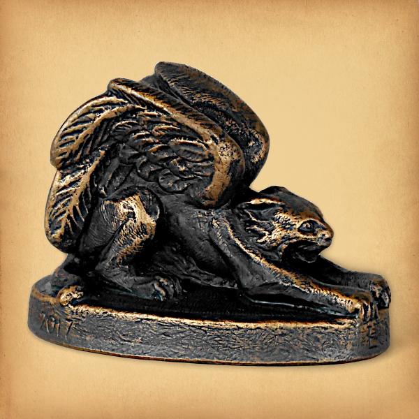 Luna the Angel Cat Gargoyle - GRG-LUN