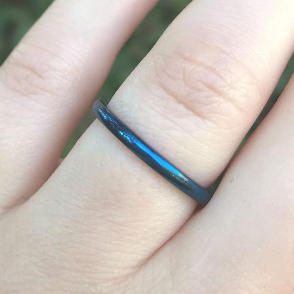 Narrow Blue Ring - RST-A102 picture
