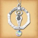 Goddess Pewter Suncatcher - PEW-6079