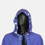 Purple Moon Phase Cloak with Hood - CLK-A20