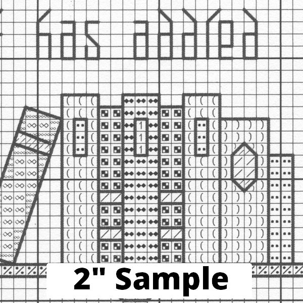 "Addled Her Brain" Cross Stitch Pattern - SIX-293 picture