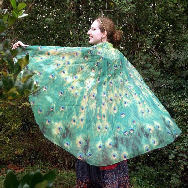 Peacock Feather Fairy Wings - WNG-PEA picture