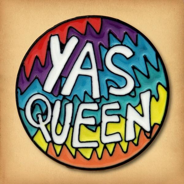 Yas Queen Enamel Pin - PIN-148 picture