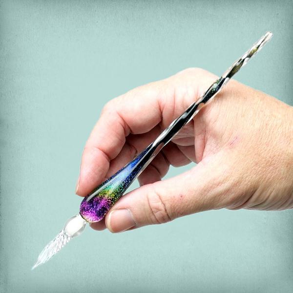 Glass Rainbow Pen and Ink Set - PEN-SET