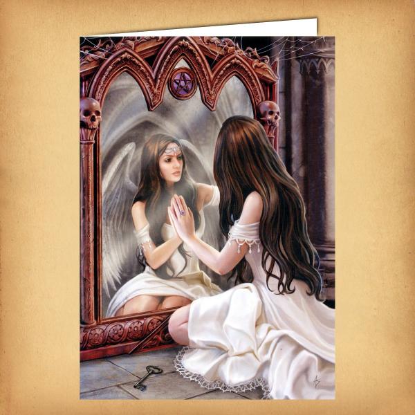 Magical Mirror Greeting Card - CRD-AN37