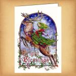 Bright Blessings Yule Card - CRD-BY11