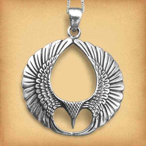 Silver Wings Pendant - PSS-476 picture