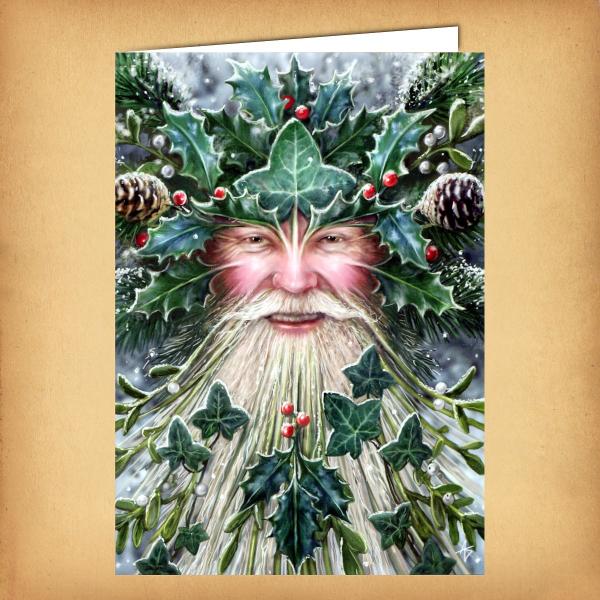 Spirit of Yule Card - CRD-AN09 picture