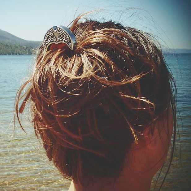 Celtic Hair Comb - HAR-PB54 picture