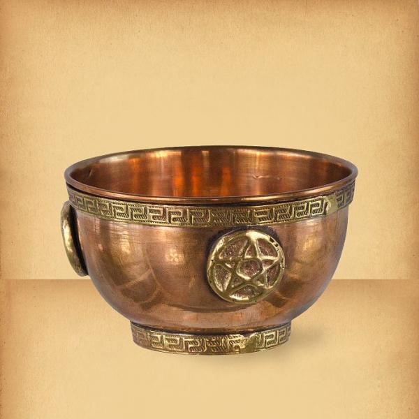 Pentacle Copper Bowl - BOL-90007