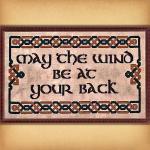 "May the Wind Be at Your Back" Cross Stitch Pattern - SWW-462