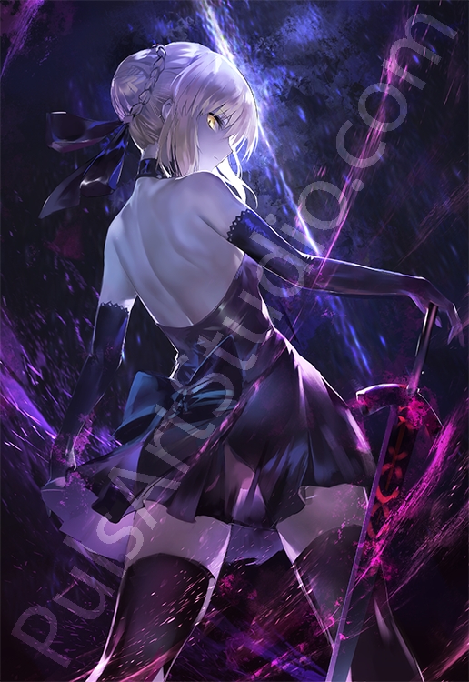 Fate: Saber Alter #2 (Poster/XL Canvas)