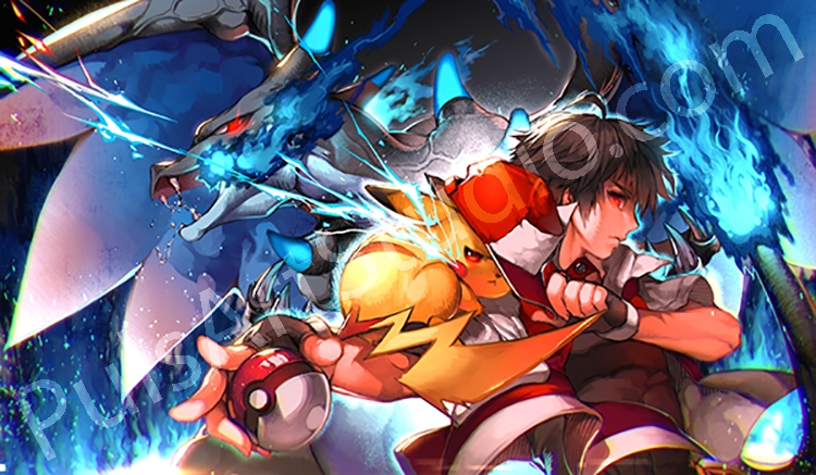 Pokemon/"Prepare for Battle" (Poster/Playmat/XL Canvas) picture