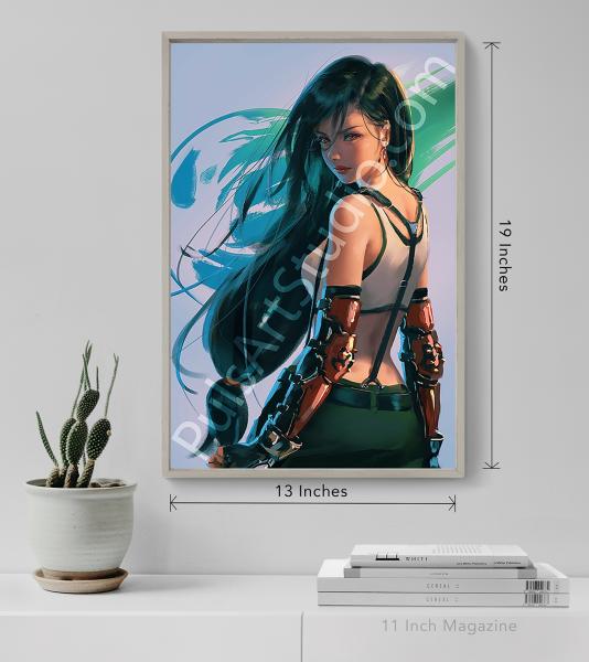 FFVII: Tifa (Poster/Playmat/XL Canvas) picture