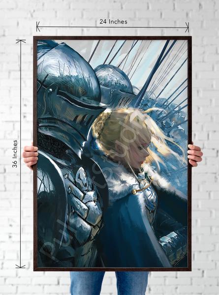 Fate: Saber & Lancelot (Poster/Playmat/XL Canvas) picture