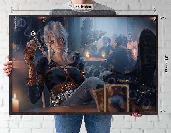 Witcher 3: "Gwent" (Poster/Playmat/Canvas) picture