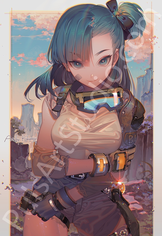 Dragon Ball: Young Bulma (Poster/Playmat/XL Canvas) picture