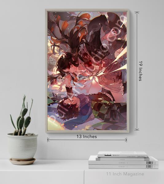 Demon Slayer: Nezuko & Tanjiro (Poster/Playmat/XL Canvas) picture