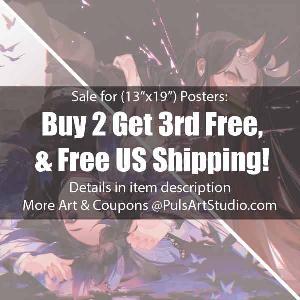 Inuyasha: Sesshomaru & Rin (Poster/XL Canvas) picture