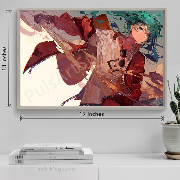 Vocaloid: Miku "Sand Planet" (Poster/XL Canvas) picture