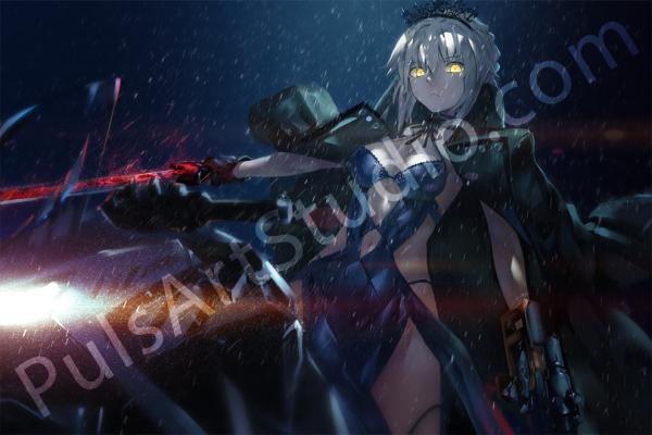 Fate: Saber Alter #1 (Poster/Playmat/XL Canvas)